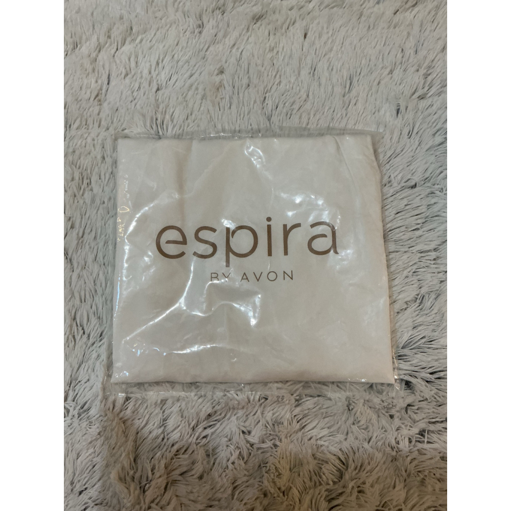 Espira by Avon White Logo Apron – Cotton Kitchen Cooking Apron NWT
